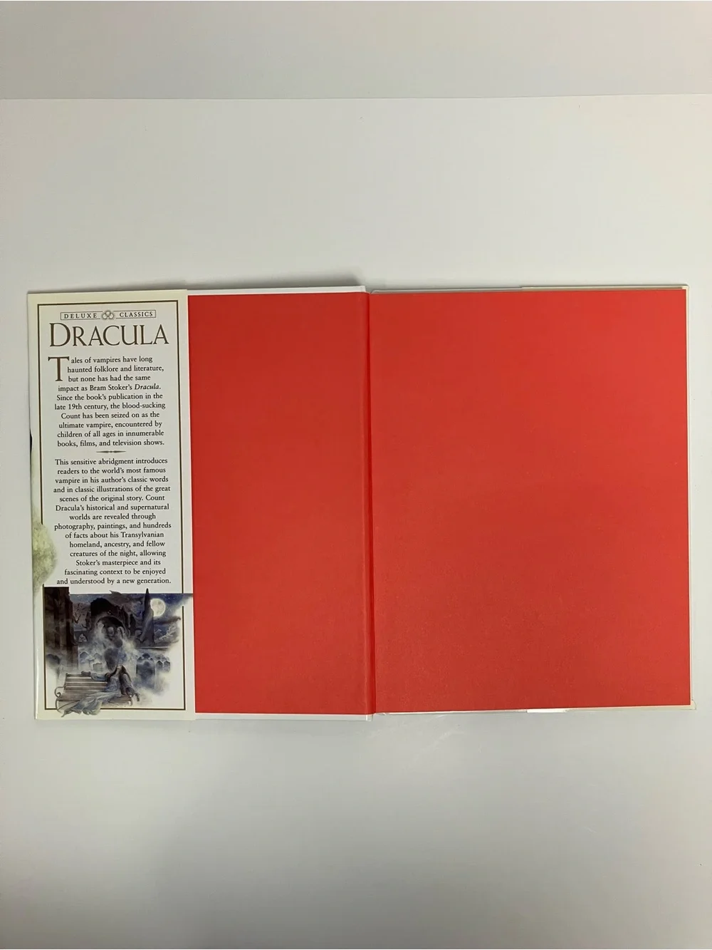Vintage Dracula Bram Stoker Book 1998 Deluxe Classics Tudor Humphries 90s - Picture 4 of 15